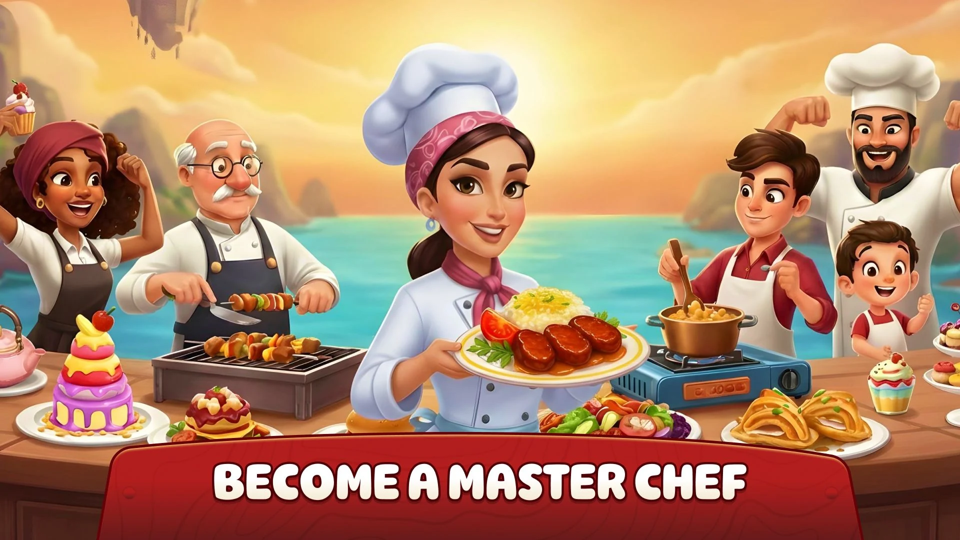 Tangkapan Layar Master World Chef: Cooking Game 4