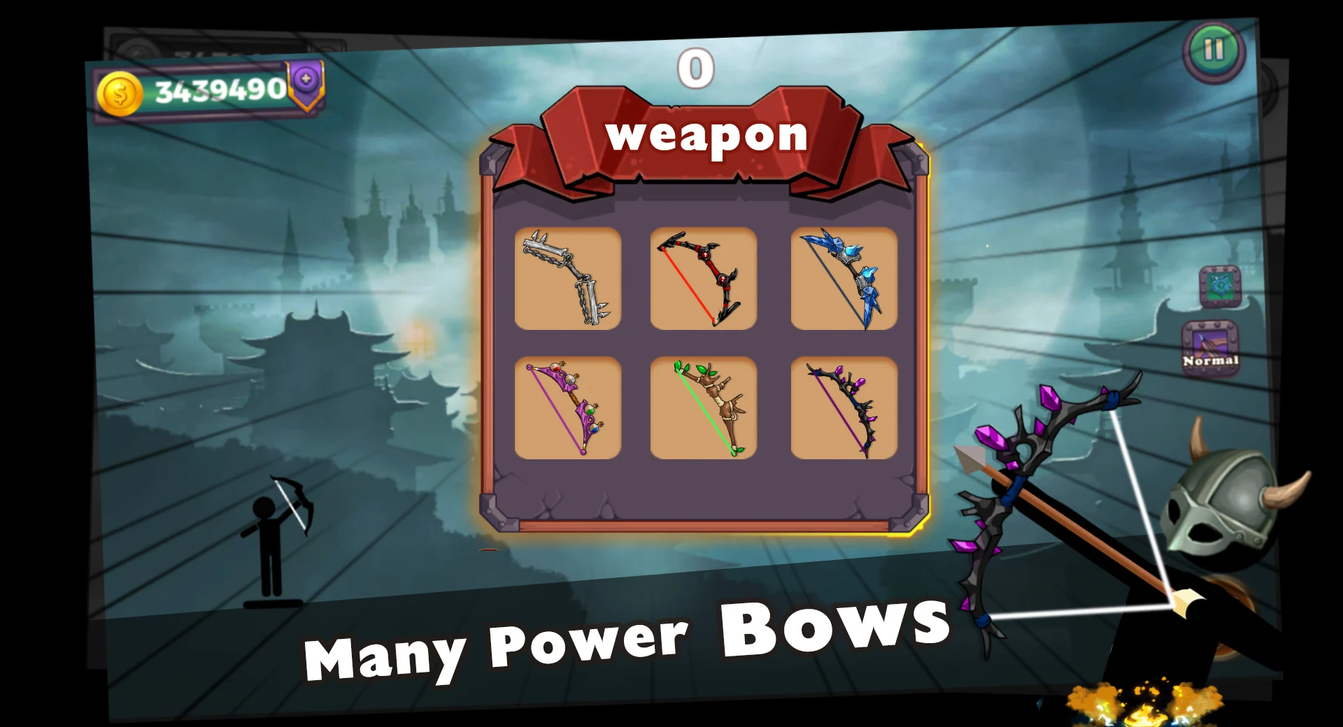 Archer Stickman Game captura de tela 4