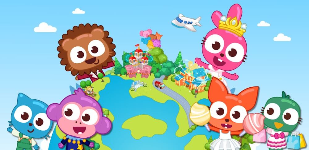 Papo Town: World captura de pantalla 1
