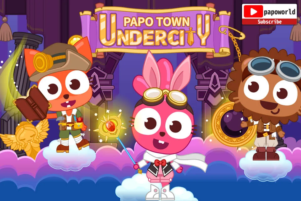 Papo Town: Underground City captura de pantalla 6