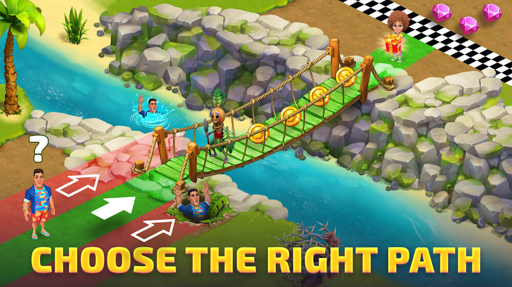 Tangkapan layar gameplay Bermuda Adventures Island Farm 2
