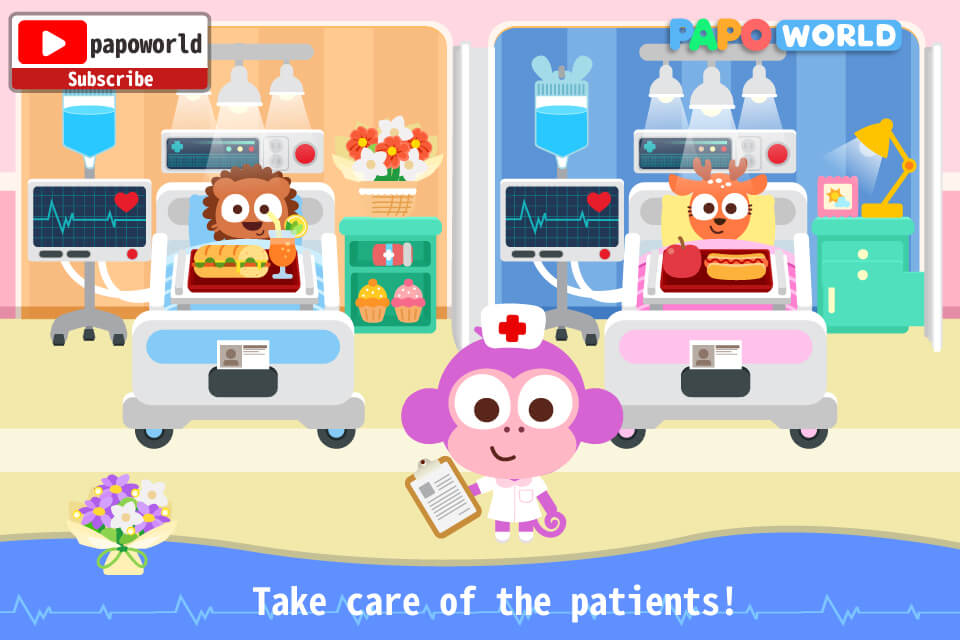 Papo Town: Hospital screenshot 4