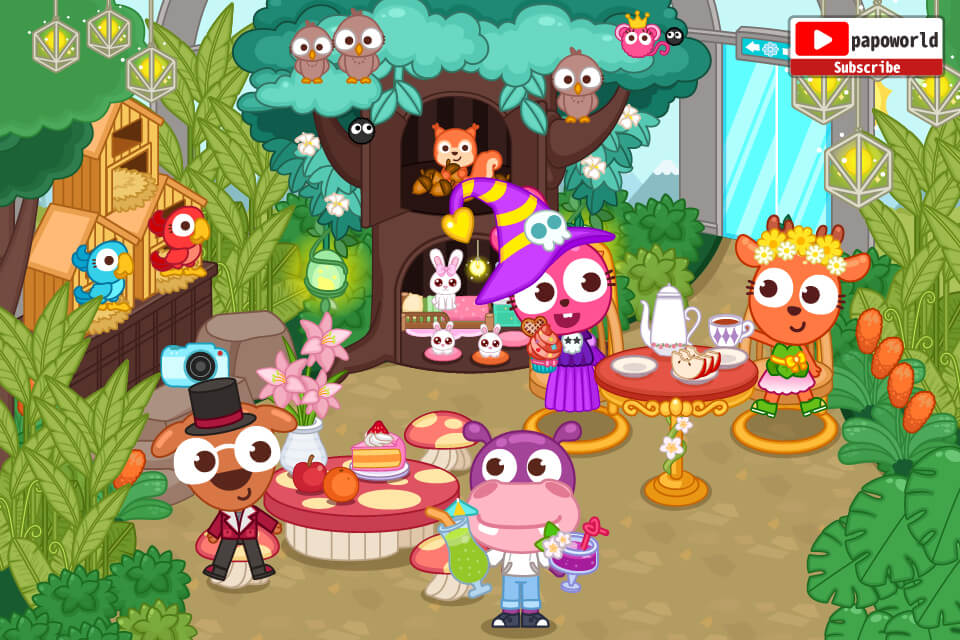 Vista previa de la jugabilidad de Papo Town: Forest Friends 5