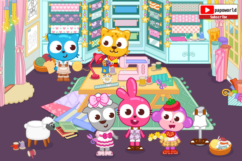 Captura de pantalla del juego de Papo Town: Forest Friends 7