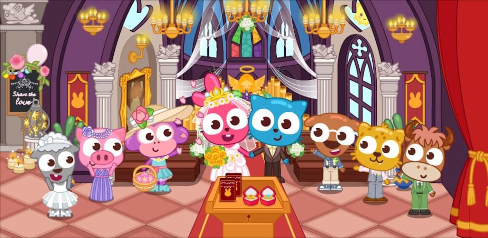 Captura de pantalla 1 de Papo Town Wedding Party
