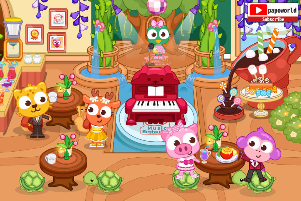 Papo Town Restaurant gameplay screenshot 5