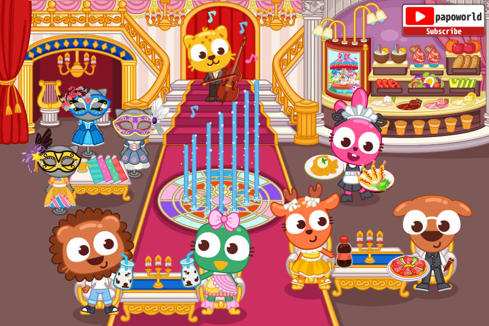 Papo Town Restaurant gameplay screenshot 3