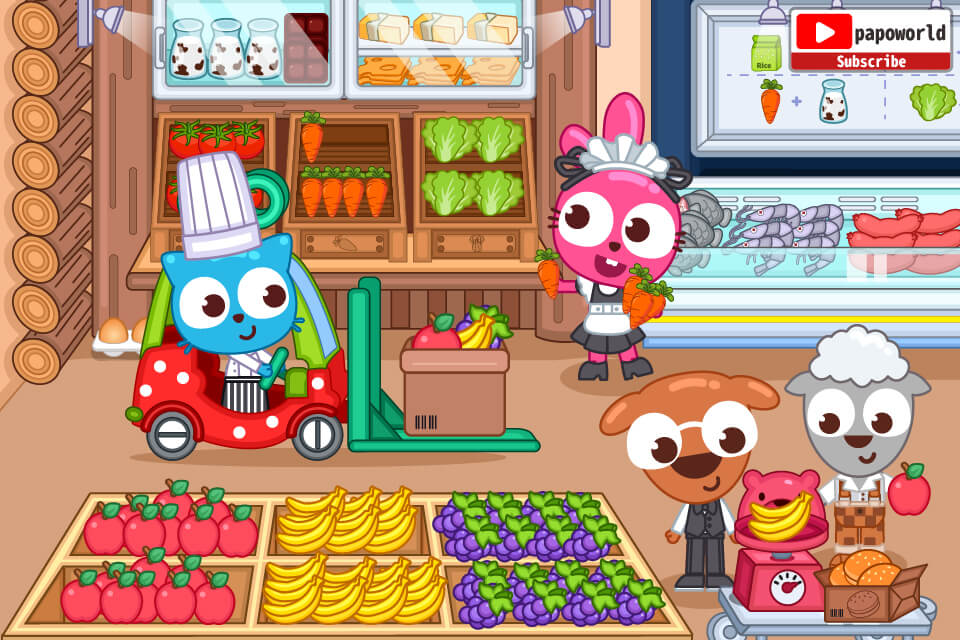 Papo Town Restaurant gameplay screenshot 6
