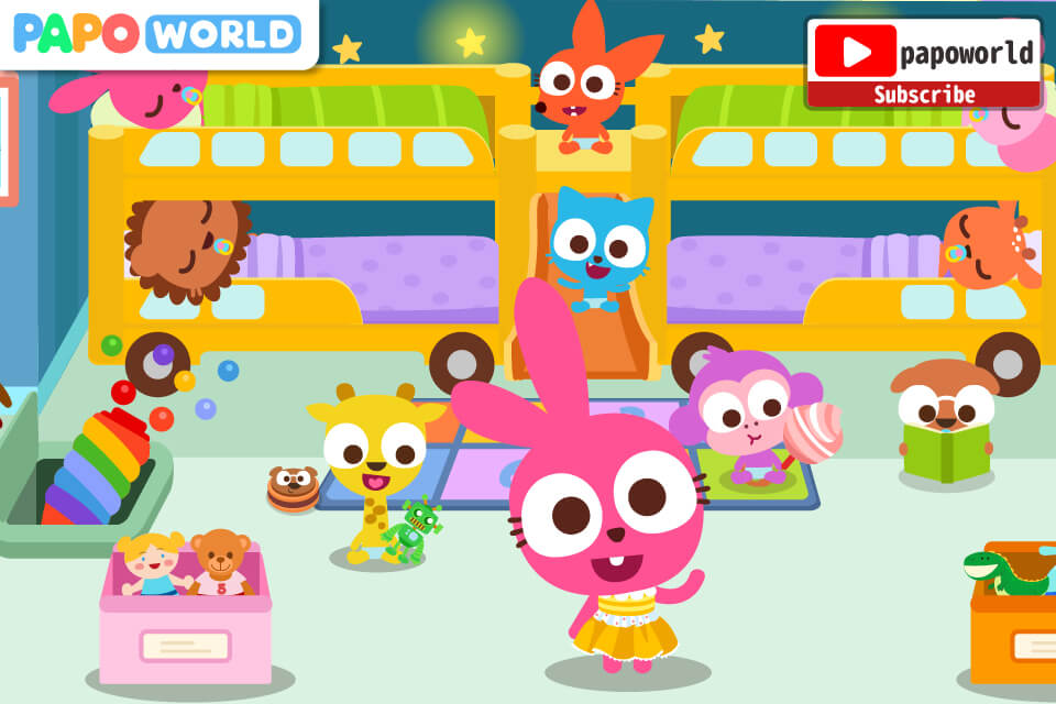 Captura de pantalla del gameplay de Papo Town Preschool 5