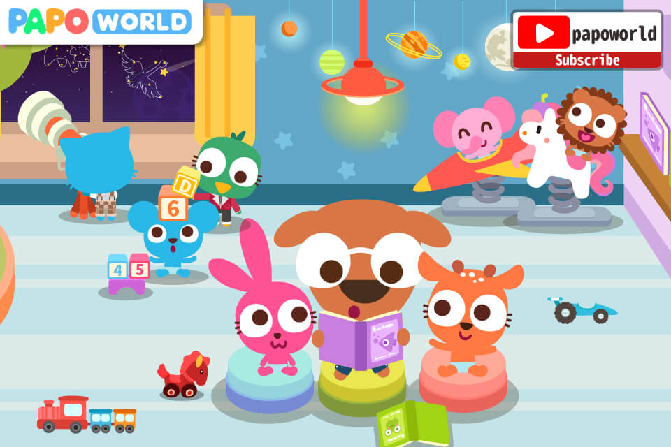 Captura de pantalla del gameplay de Papo Town Preschool 7