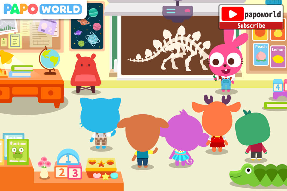 Captura de pantalla del gameplay de Papo Town Preschool 6