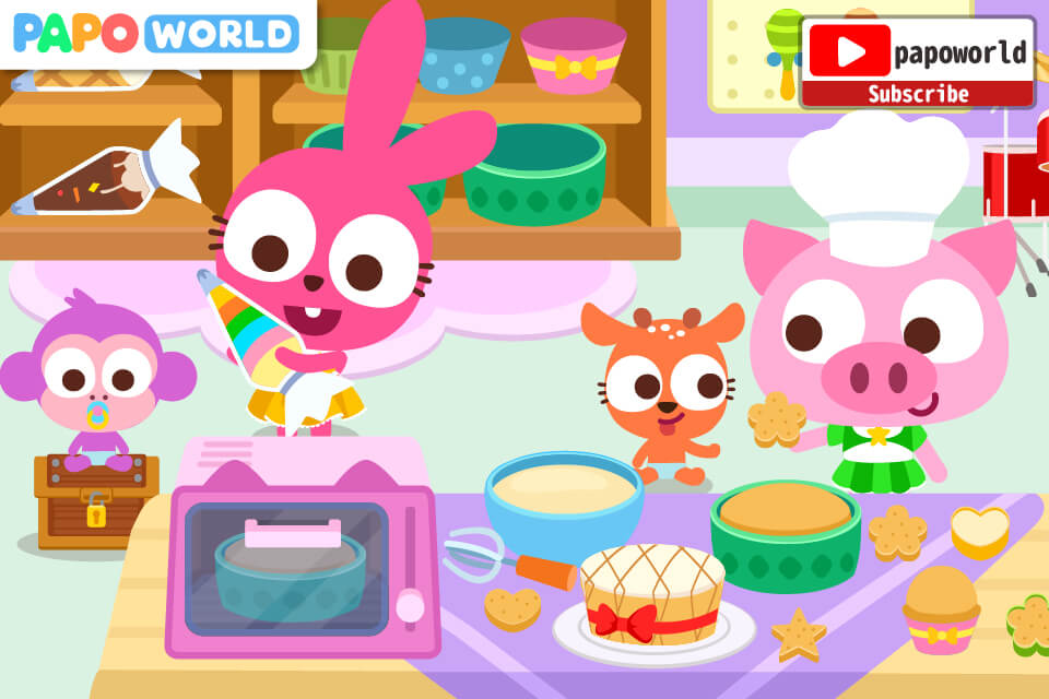 Captura de pantalla del gameplay de Papo Town Preschool 4