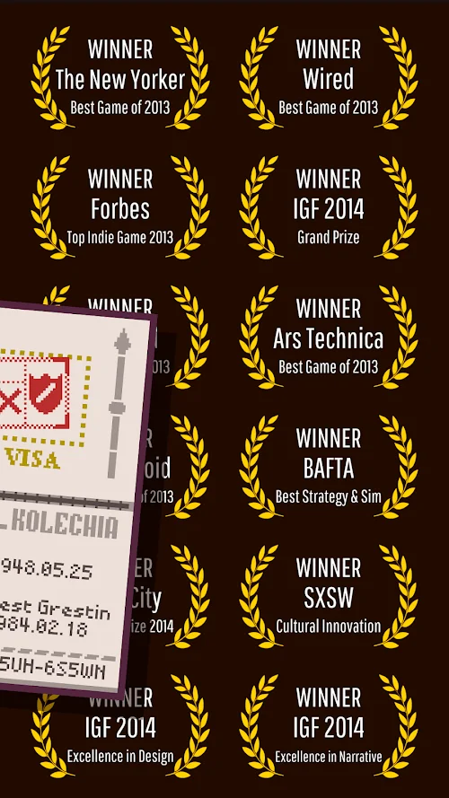 Tangkapan layar gameplay Papers Please 3