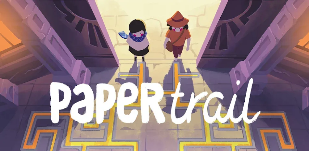 Tangkapan layar dalam game Paper Trail NETFLIX 1