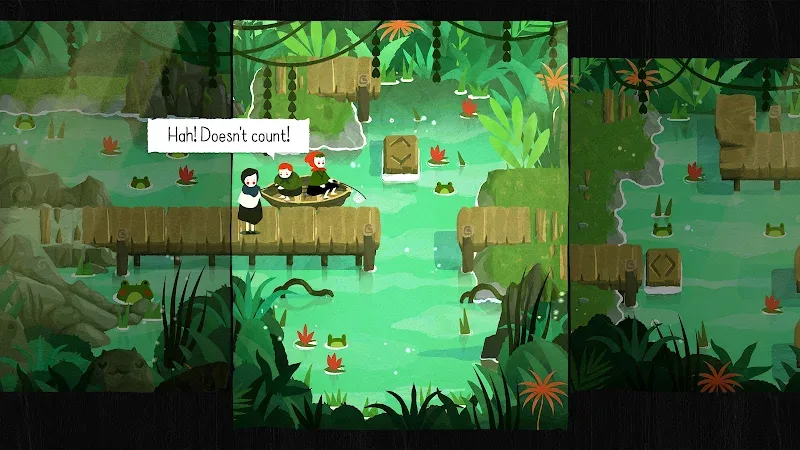 Tangkapan layar dalam game Paper Trail NETFLIX 2