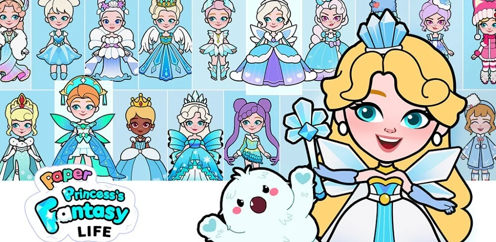 Captura de tela 1 de Paper Princess's Fantasy Life