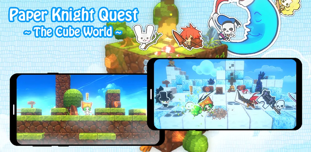 Screenshot Paper Knight Quest 1