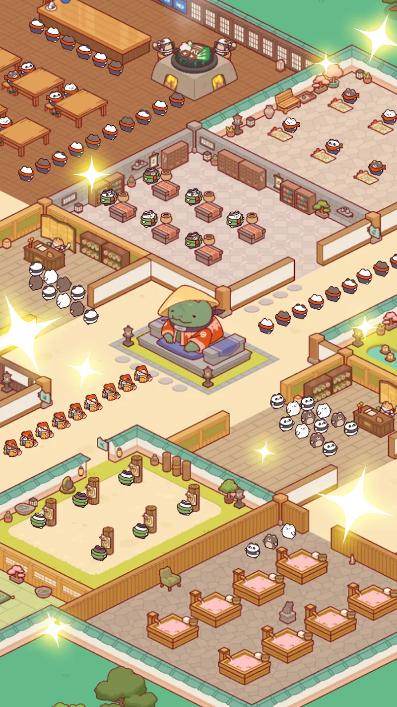 Captura de tela de jogabilidade 3 de Panda Ninja School
