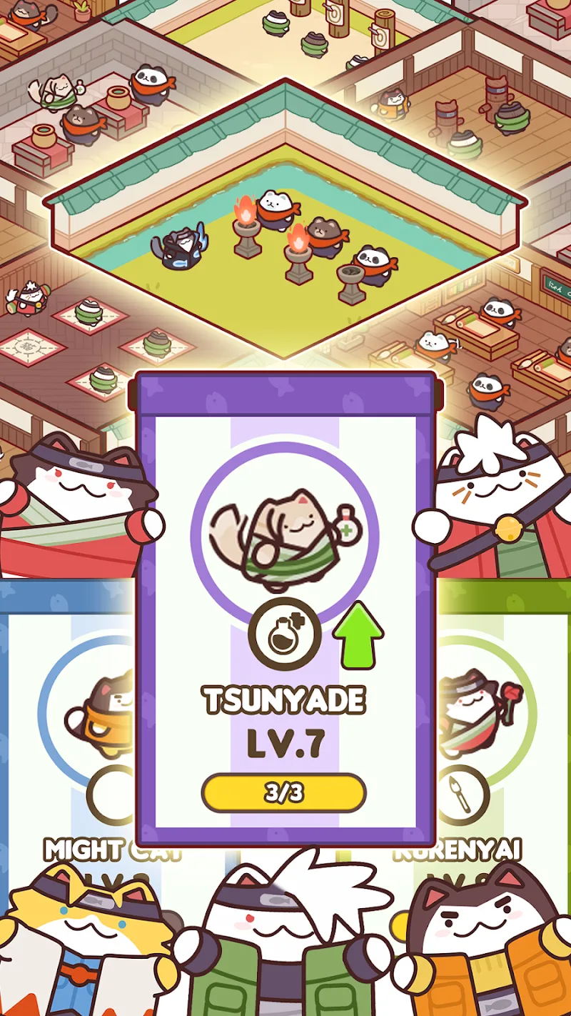 Captura de tela de jogabilidade 6 de Panda Ninja School