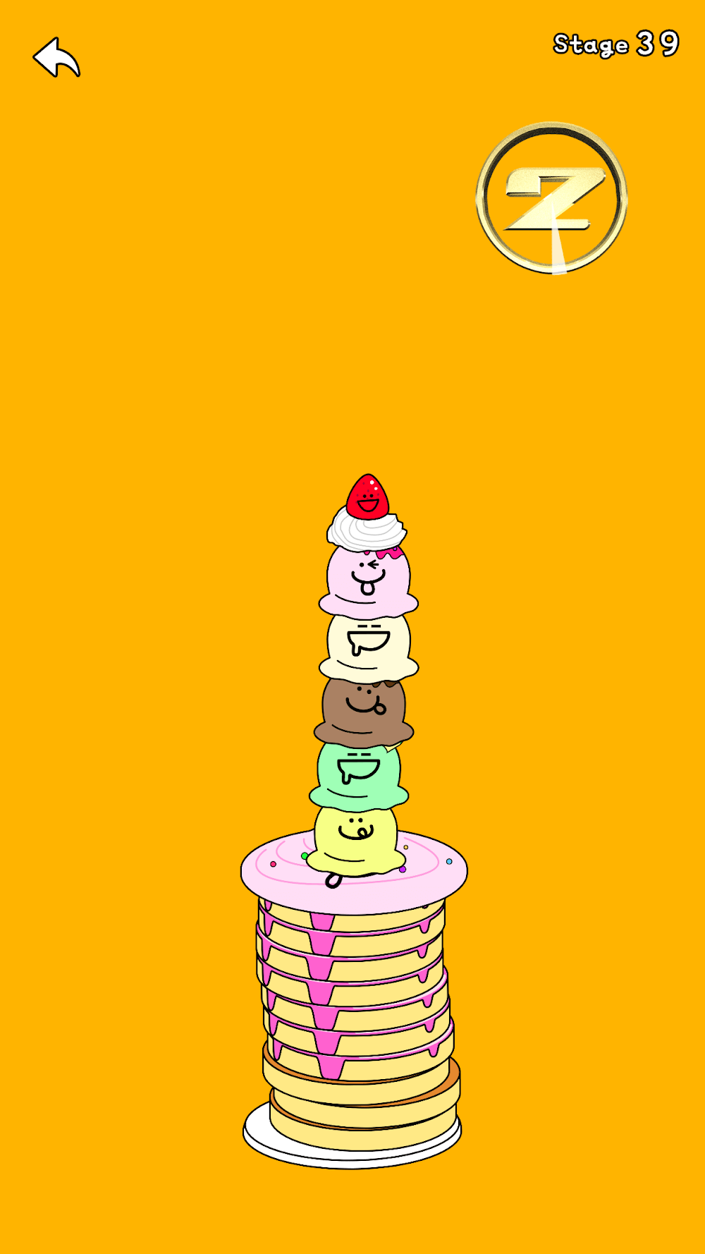 Tangkap layar dalam game Pancake Tower Decorating 7