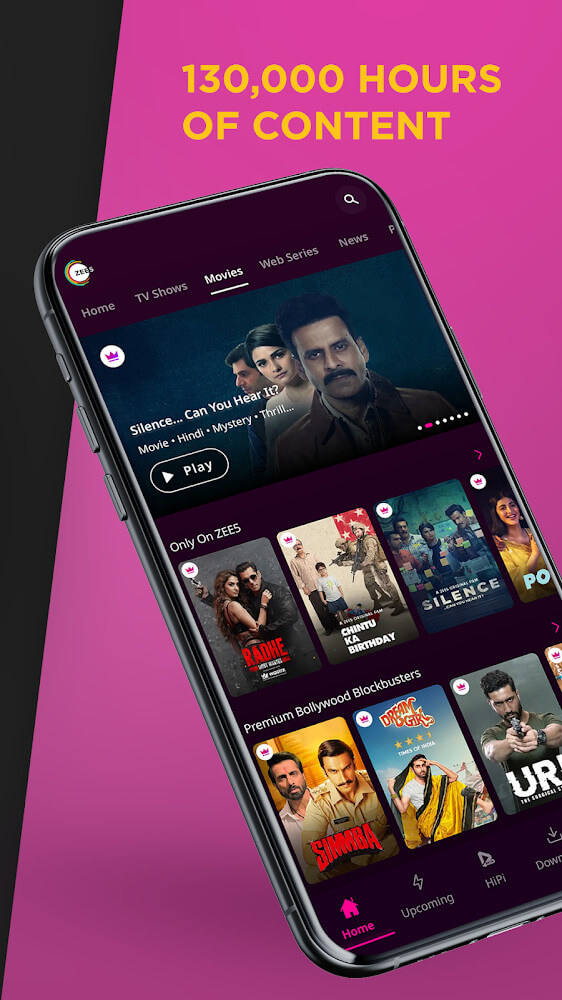ZEE5 tangkapan layar 3