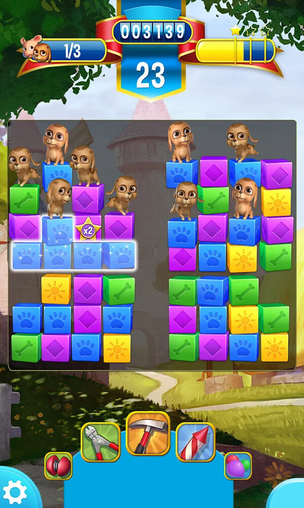 Pet Rescue Saga gameplay screenshot 2