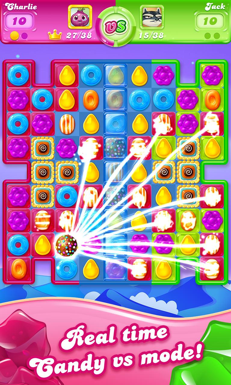 Captura de pantalla de Candy Crush Jelly Saga 4