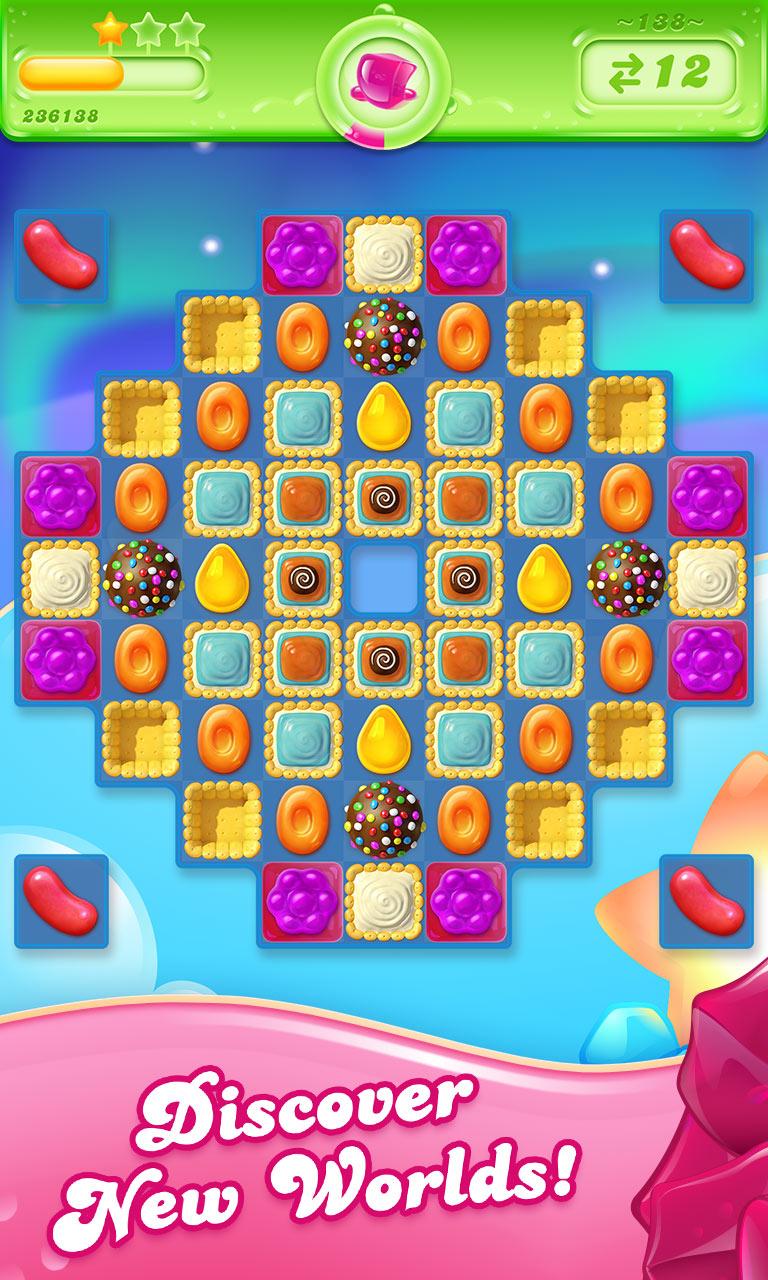 Captura de pantalla de Candy Crush Jelly Saga 7
