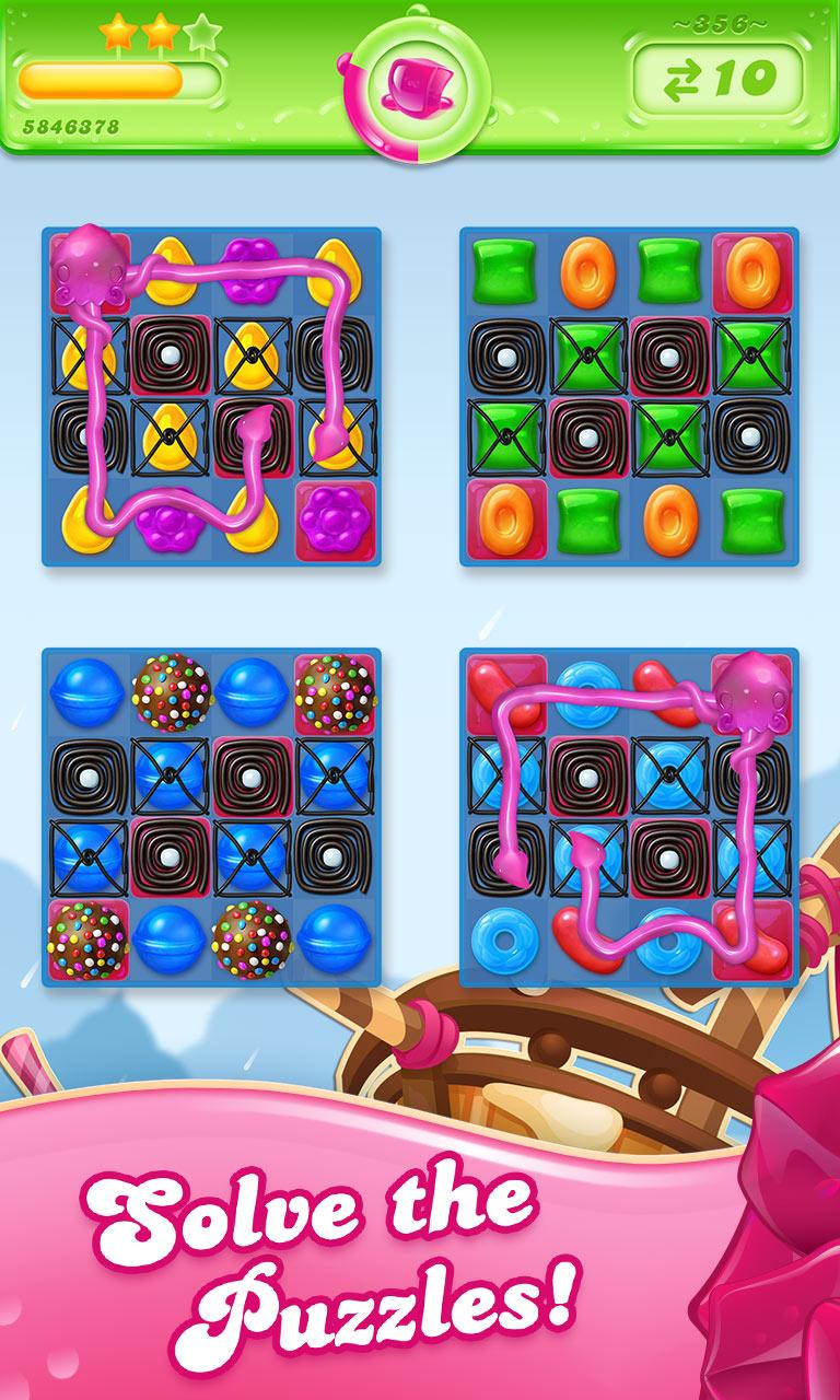 Captura de pantalla de Candy Crush Jelly Saga 6