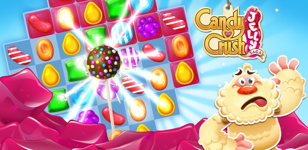Captura de pantalla de Candy Crush Jelly Saga 1