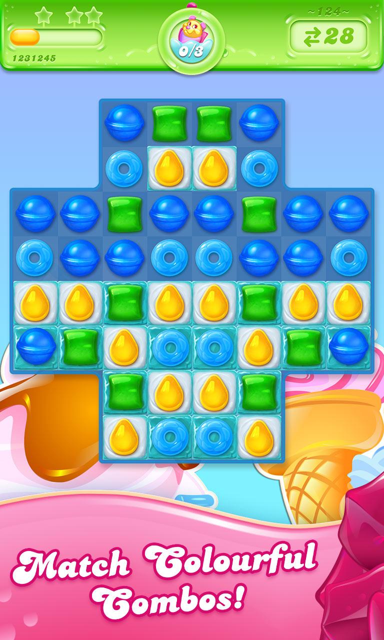 Captura de pantalla de Candy Crush Jelly Saga 3