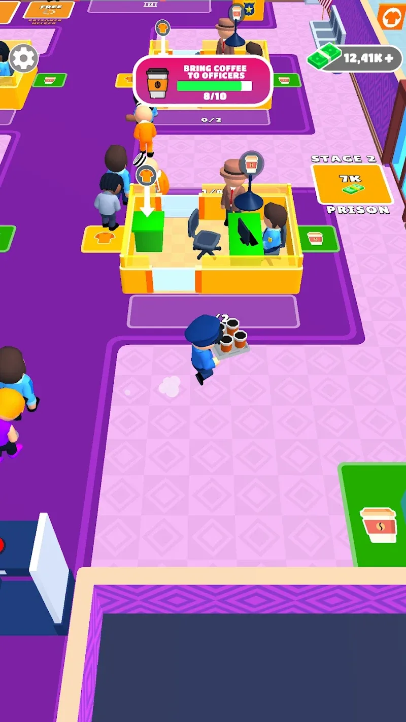 Police. Station. Idle. screenshot 4