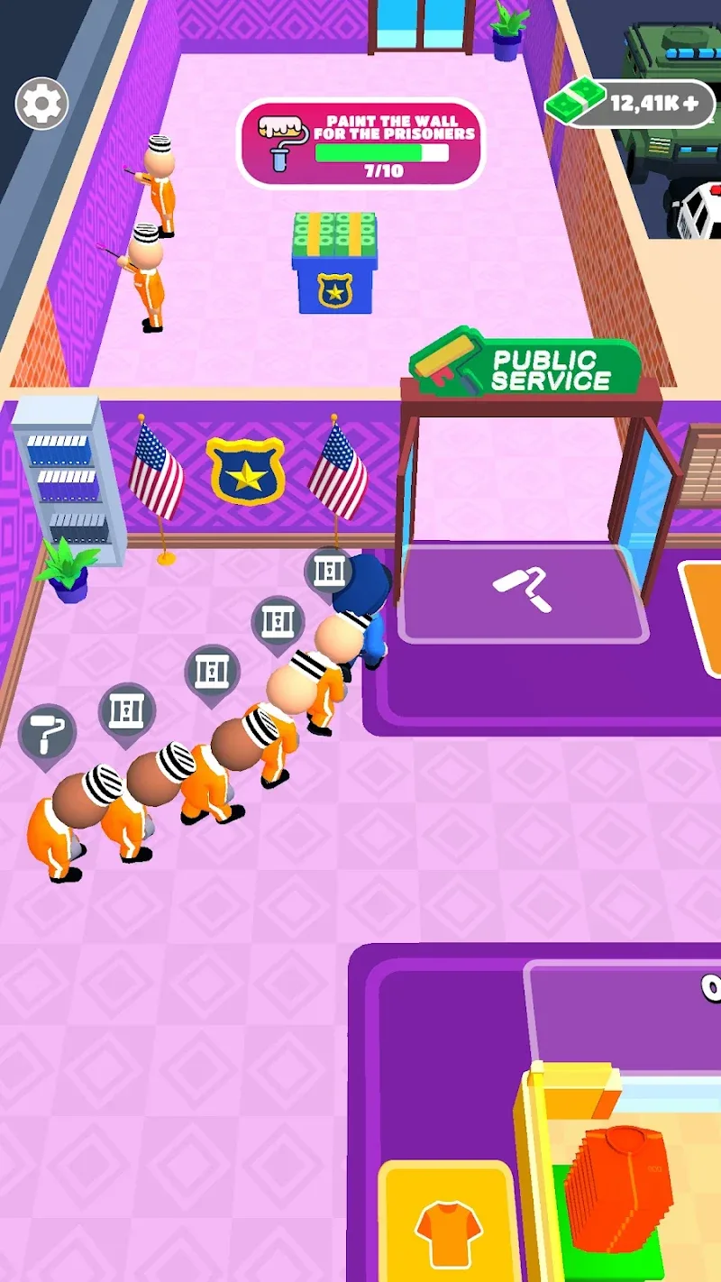 Police. Station. Idle. screenshot 3