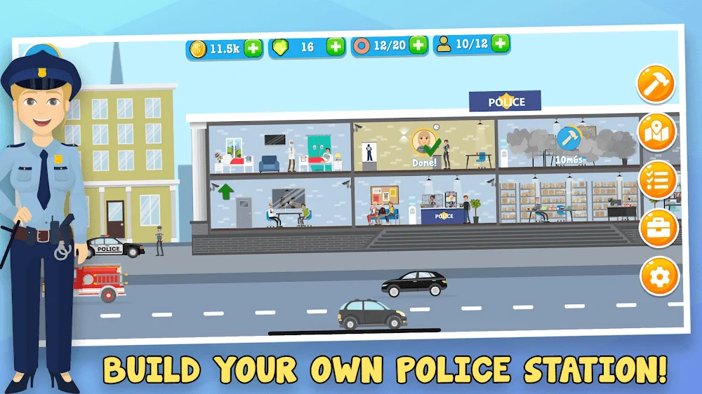 Police Inc: Tycoon Police Stat preview 2