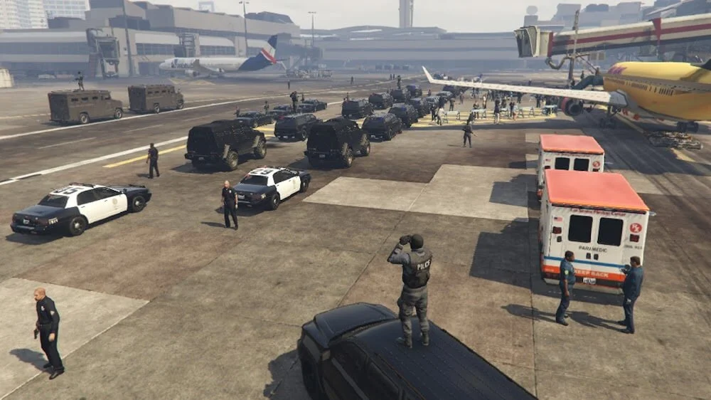 Captura de pantalla 3 de Police Games President Car