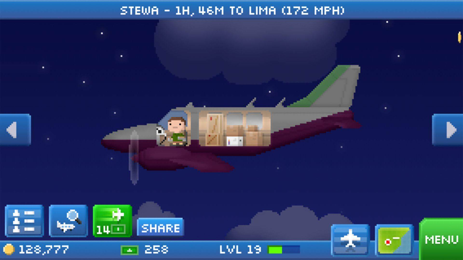 Pocket Planes gameplay screenshot 2