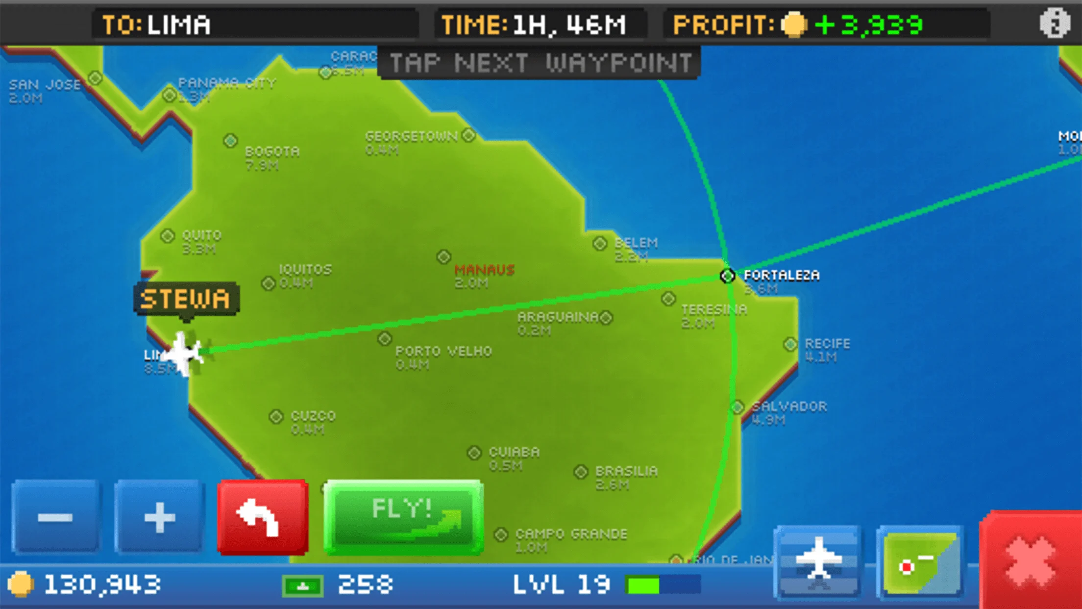 Pocket Planes gameplay screenshot 3