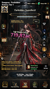Captura de pantalla de Murim Master: Idle RPG 3