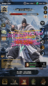 Captura de pantalla de Murim Master: Idle RPG 5