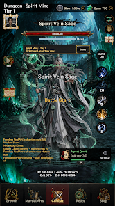 Captura de pantalla de Murim Master: Idle RPG 2