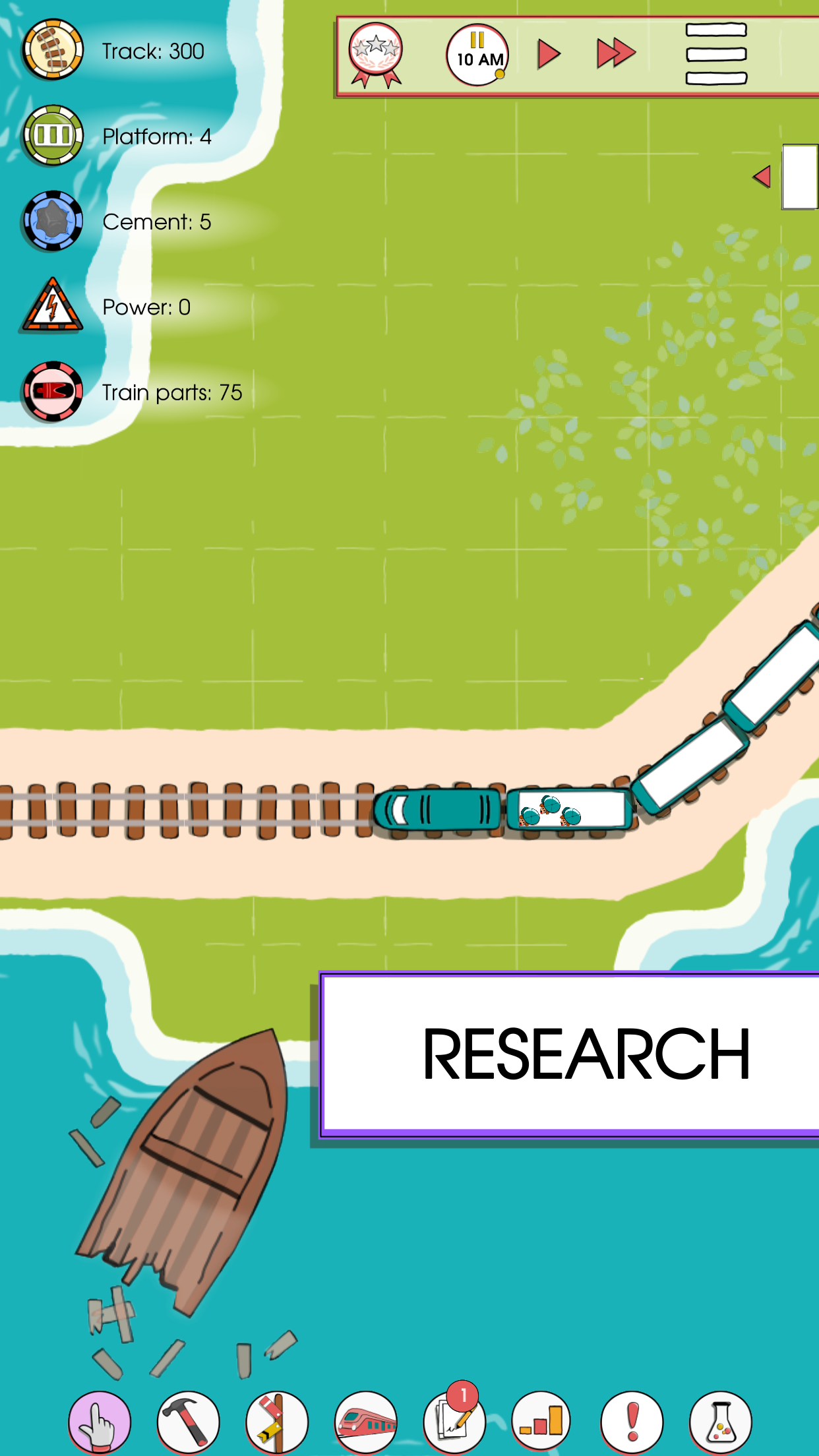 Iron Roads – Railroad Manager captura de pantalla del juego 3