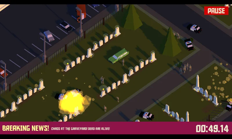 Captura de pantalla del gameplay de PAKO – Car Chase Simulator 5