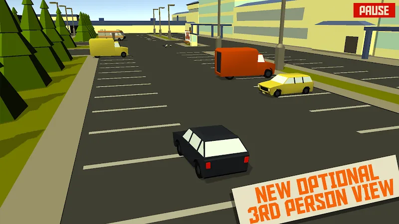 Captura de pantalla del gameplay de PAKO – Car Chase Simulator 2