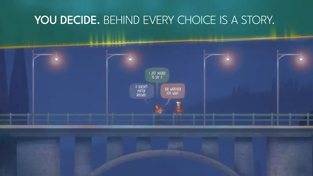 Tangkapan layar gameplay OXENFREE II: Lost Signals 4