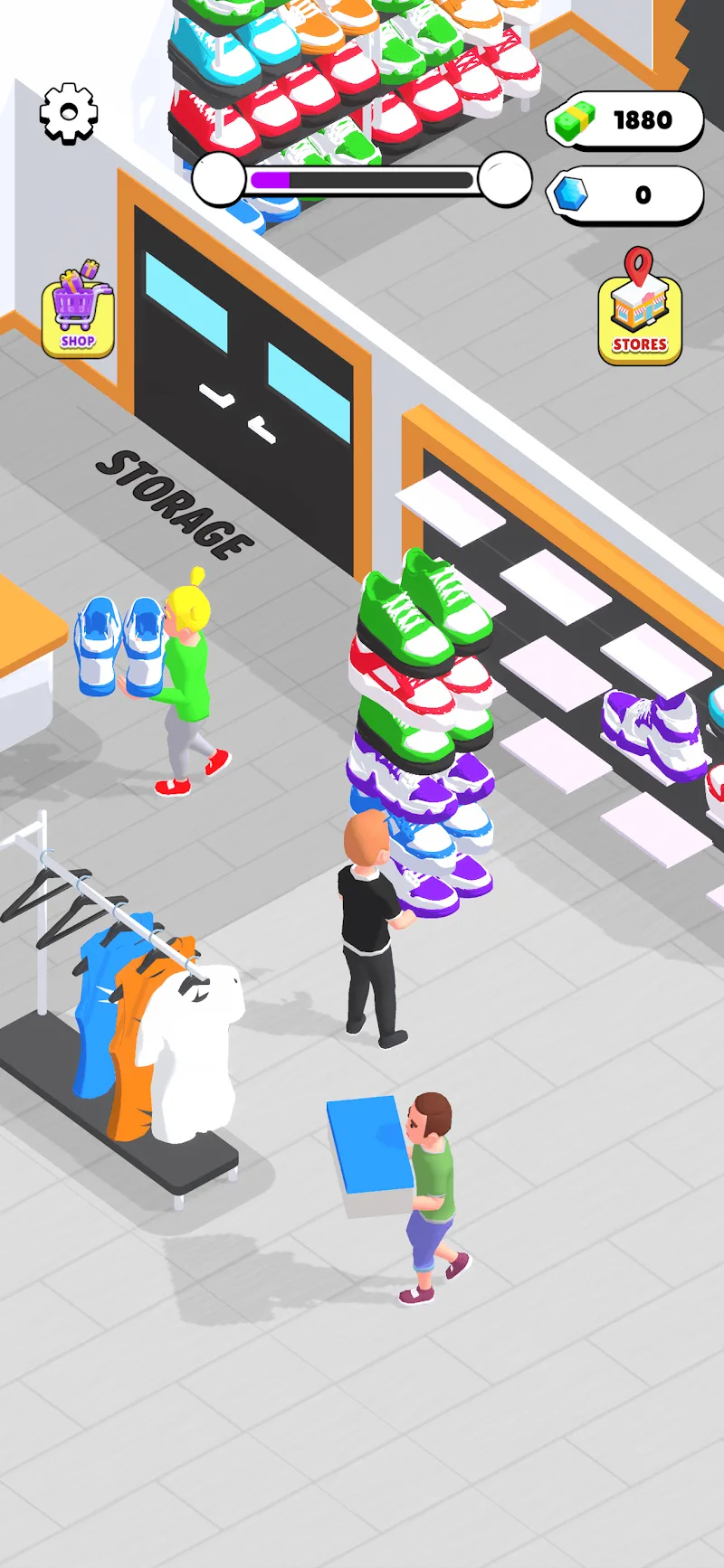 Outlets Rush in-game screenshot 2