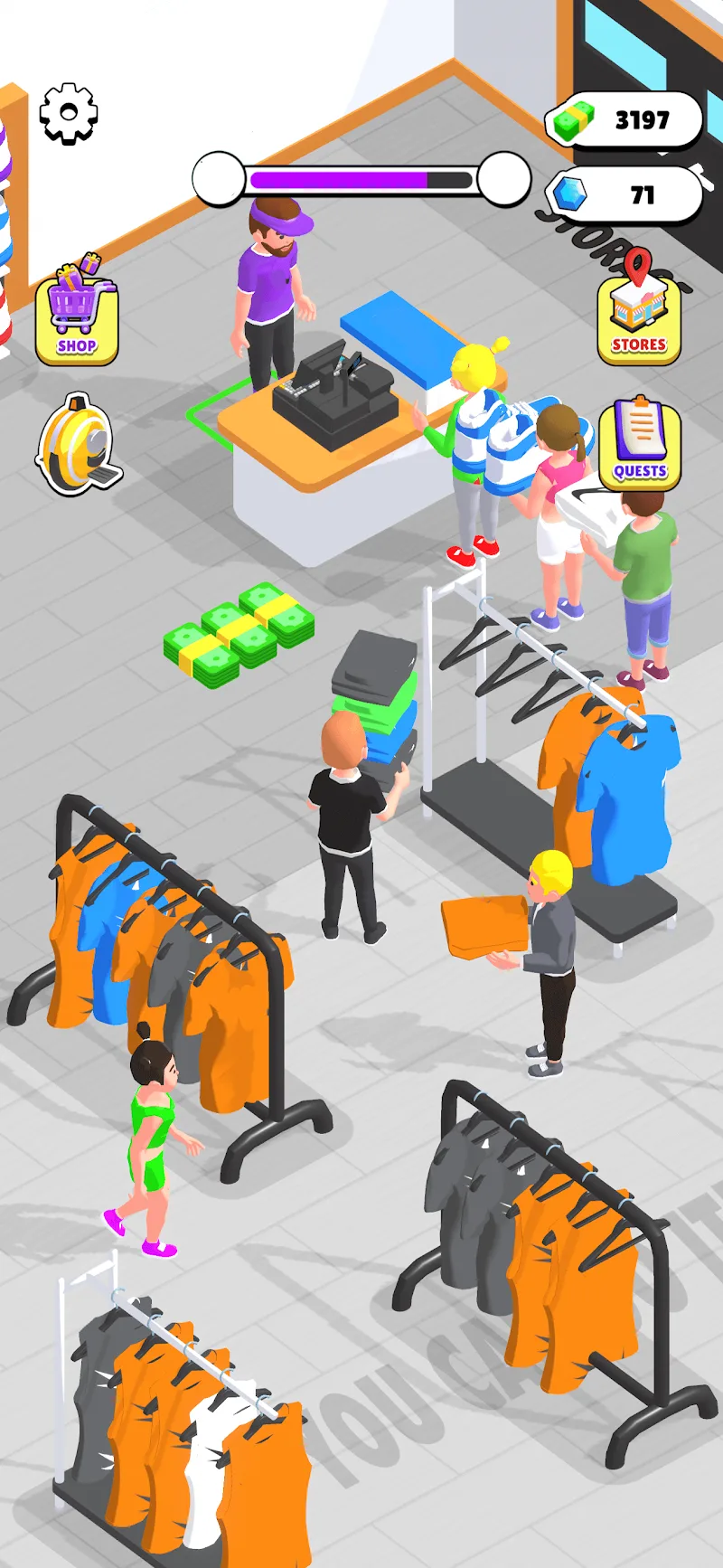 Outlets Rush in-game screenshot 5