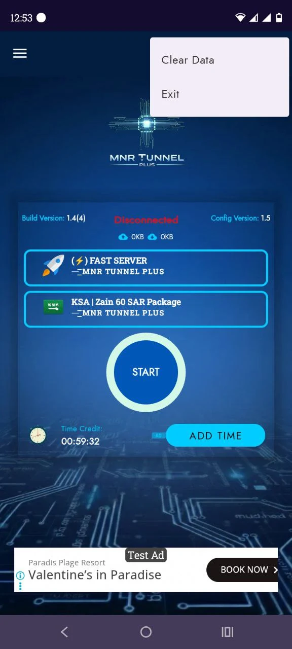 MNR TUNNEL PLUS - Fast VPN Captura de Pantalla 3