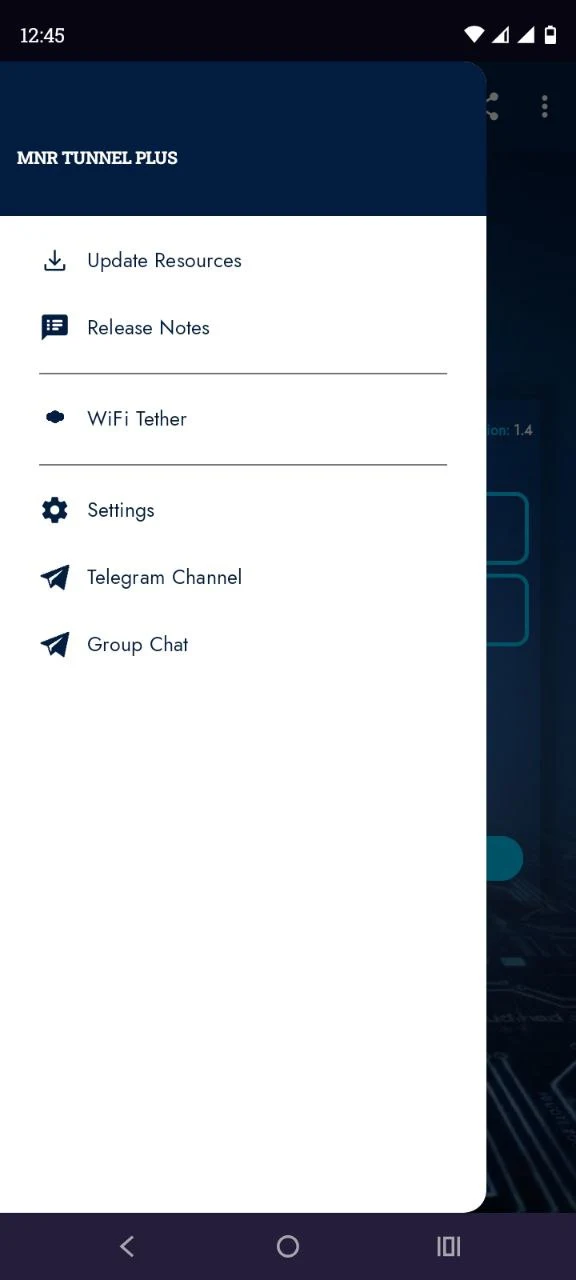 MNR TUNNEL PLUS - Fast VPN Captura de Pantalla 4