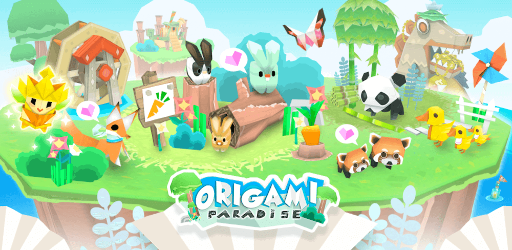 Tangkap Layar Origami Paradise 1
