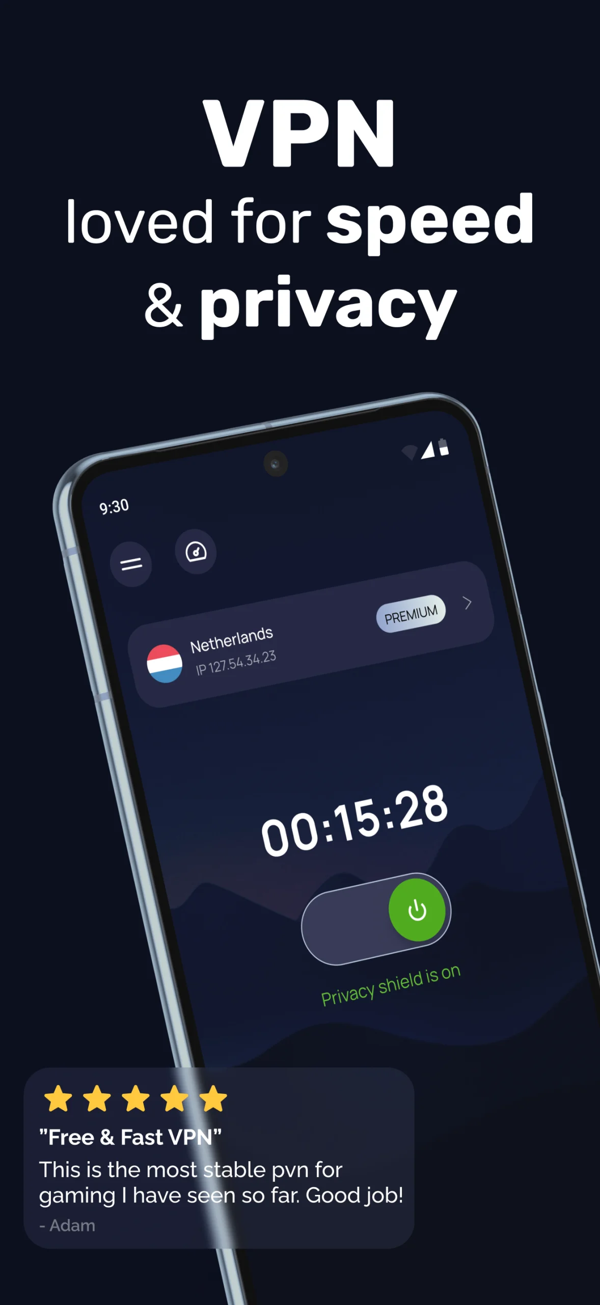 Vista previa de la app Blazar VPN: Super Fast Connect 4
